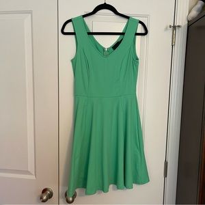 Cynthia Rowley Mint Green V-Neck Dress